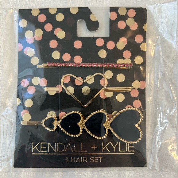 NWT Francesca’s Heart Bobby Pin BUNDLE (Set of 2/Unopened) - Picture 2 of 11